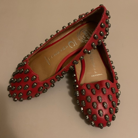 Jeffrey Campbell Skulltini Flats - Size 4 - Picture 2 of 6